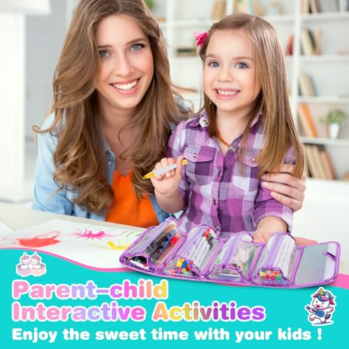 99PCS Unicorn Glitter Markers Art Set for Kids