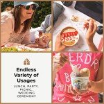 Disposable Wooden Spoons Set of 250 pcs – Biodegradable Utensils, Eco–Friendly & Compostable Disposable Cutlery – Perfect for Parties, Events & Catering - Wooden Spoons Disposable Wooden Cutlery