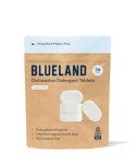 BLUELAND Dishwasher Detergent Tablets, 36 Count, Unscented Plastic-Free Eco Friendly Dishwashing Pods, Natural, Non Toxic, Sustainable