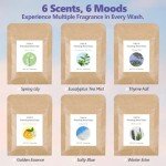 USKICH Foaming Hand Soap Tablet Refills -48Pack | Eco Friendly Products & Cleaning Supplies | Variety Fragrance Soap Refills Tablets for Using With Foaming Hand Soap Dispenser (48 x 8 Fl oz bottles)