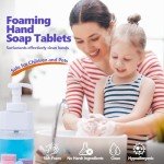 USKICH Foaming Hand Soap Tablet Refills -48Pack | Eco Friendly Products & Cleaning Supplies | Variety Fragrance Soap Refills Tablets for Using With Foaming Hand Soap Dispenser (48 x 8 Fl oz bottles)