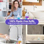 USKICH Foaming Hand Soap Tablet Refills -48Pack | Eco Friendly Products & Cleaning Supplies | Variety Fragrance Soap Refills Tablets for Using With Foaming Hand Soap Dispenser (48 x 8 Fl oz bottles)