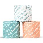 12 - HeyBamboo 100% Bamboo 3-Ply Toilet Paper, Unbleached, Non Toxic, 24 Double Rolls, 360 Sheets, FSC Certified, Soft & Strong, Pack of 24, Plastic-Free