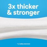 Cottonelle Ultra Clean Toilet Paper with Active CleaningRipples Texture, Strong Bath Tissue, 24 Family Mega Rolls (24 Family Mega Rolls = 132 Regular Rolls) (4 Packs of 6), 353 Sheets per Roll