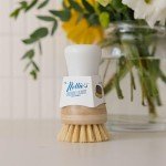 Nellie's Forever Brush - The Ultimate Sponge-Brush Hybrid for Eco-Friendly Dishwashing - Sustainable Design - Versatile Scrubbing Power - Long-Lasting Handle - Eco-Conscious Kitchen Essential