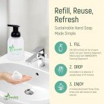 18 Pack Natural Foaming Hand Soap Tablets - Soft Moisturizing Handwash Tab Refills - 1 Tablet = 9 Oz Liquid Wash Foam Handsoap - Eco-Friendly Softsoap Refill Tabs (18 Variety Pack)