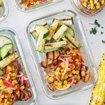 24pc Set Glass Food Storage Containers & Bowls with Airtight Lids - Leakproof BPA-Free Meal Prep Airtight Stackable Lunch Boxes, Kitchen Pantry & Storage Organizers - Microwave Freezer Dishwasher Safe