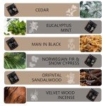 Scented Candle Set | Men Candle Set - 6 Pack Candles for Home Scented, Aromatherapy Candle for Men,150 Hour Burn Time, Masculine Candles Gifts for Birthday, Father's Day