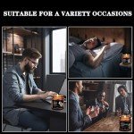 Scented Candle Set | Men Candle Set - 6 Pack Candles for Home Scented, Aromatherapy Candle for Men,150 Hour Burn Time, Masculine Candles Gifts for Birthday, Father's Day