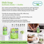 Truly Free Essentials Kitchen Cleaning Supplies Bundle, 4-Item Natural Cleaning Supplies Set, Home Cleaning Kit with Pet Safe Products, Plant Based Cleaning Products