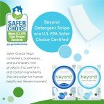 Beyond Laundry Detergent Strips [32 strips] - Free & Clear - Eco-friendly, Hypoallergenic. Travel friendly. Dissolvable Strips.