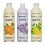 Grove Co. Hydrating Gel Hand Soap Refills (3 x 13 Fl Oz) Plastic-Free Liquid Hands Cleaner Refill Set, 100% Natural Lemon & Eucalyptus + Lavender & Thyme + Orange & Rosemary Fragrance
