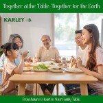 Karley 100% Bamboo Heavy Duty Disposable Utensils – 150 pcs, 6.7in (50 Forks, 50 Spoons & 50 Knives) – Durable, Eco-friendly & Biodegradable Cutlery. FDA Registered, Plastic Free & Compostable