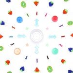 Glotoch 48 Pack (Mixed) 8 oz, 16 oz. and 32 oz. Plastic Food and Drink Storage Containers Set with Lids - Microwave, Freezer & Dishwasher Safe Eco-Friendly, BPA-Free, Reusable & Stackable