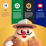 JOLLY CHEF Compostable Heavy Duty Plates 𝟳 𝗶𝗻𝗰𝗵 𝗮𝗻𝗱 𝟵 𝗶𝗻𝗰𝗵 [𝟭𝟮𝟬 𝗣𝗮𝗰𝗸] Eco-Friendly Disposable Paper Plates Bagasse Biodegradable Sugarcane Fibers Round Bulk for Party Dinner(Brown)