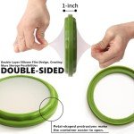Erehere Avocado Saver and Onion Storage - 4-Piece Set Silicone Food Storage Containers, Multifunctional and Perfect for Lemons, Cheese, Tomatoes, Potatoes, Garlic