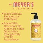 Mrs. Meyer's Liquid Hand Soap, Cruelty Free and Biodegradable Hand Wash Formula Made with Essential Oils, Limited Edition Lemonade Scent, 12.5 oz Bottle