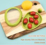 Alyone Avocado Saver and Tomato Holder - Set of 4 Reusable Storage Containers for Fridge - Ideal for Garlic, Onions, Lemons, and Potatoes