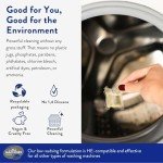 The Clean People Laundry Detergent Pods - Hypoallergenic Laundry Pods - Ultra Concentrated, Recyclable Packaging, Stain Fighting - Fresh Scent, 96 Pack