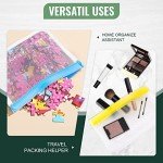 10Pack Dishwasher Safe Reusable Storage Bags, BPA Free PEVE Reusable Food Bags, Leakproof Silicone Freezer Bags, Reusable Gallon bags(10Pack-2 Gallon + 4 Sandwich + 4 Snack)