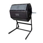 BLACK+DECKER 40-Gallon Dual Chamber Compost Tumbler Outdoor (BDSTGA9701)