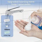 Zimwin 20 Pack Foaming Hand Soap Tablet Refills, 4 Scent, 12g Big Tablets, Makes 240 fl oz Soap Total, Eco Friendly Hand Wash Tablets Lemon, Coconut, Oceanic, Lavender Fragrance