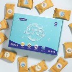 Zimwin 20 Pack Foaming Hand Soap Tablet Refills, 4 Scent, 12g Big Tablets, Makes 240 fl oz Soap Total, Eco Friendly Hand Wash Tablets Lemon, Coconut, Oceanic, Lavender Fragrance