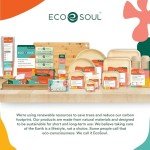 ECO SOUL Compostable 7 & 10 Inch Palm Leaf Square Plates (50 Count) Like Bamboo Plates | Biodegradable | Eco-Friendly, Microwave & Oven Safe - Party Pack
