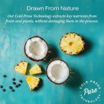 RAW SUGAR Simply Hand Wash, 16.9 Fl Oz (Pack of 3) Pineapple + Maqui Berry + Coconut Liquid Hand Soap for Kitchen or Bathroom, Cleanses & Refreshes Hands, Formulated without Sulfates & Parabens