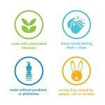 Method Gel Hand Soap Refill, Sweet Water, Recyclable Bottle, Biodegradable Formula, 34 oz (Pack of 4) (Packaging May Vary)