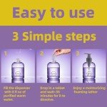 Tisnxiy Foaming Hand Soap Tablet Refills - 12 Count- 96 fl oz total (12x 8 fl oz) - Eco-Friendly Foaming Hand Soap Refill - Gentle on Hands, Kind to Earth - Variety Fragrance Pack