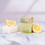 Natural Non-Toxic Dish Washing Block Soap - Dyes And Fragrance Free - Vegan Cruelty-Free Eco-Friendly And Zero Waste Dishwashing Handmade Solid Bar Soaps Detergent & Biodegradable (Lemon Pack Of 1)