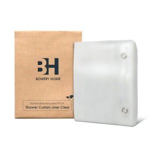 Eco-Friendly Recycled Polyester Shower Curtain Liner