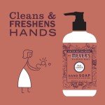 MRS. MEYER'S CLEAN DAY Liquid Hand Soap, Fall Leaves Scent, 12.5 fl oz (Pack of 1)