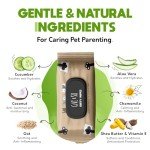 G.A.S Plant-Based Full Body Pet Wipes for Dogs & Cats - Vet-Designed & Hypoallergenic - Cleaning & Deodorizing - Wood-Based & Earth-Friendly - Pack of 100