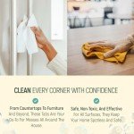 BAMBOEARTH 12 Pack Natural Multi-Purpose Cleaner - All Surface Multipurpose Cleaning Tablets Refill - Eco-Friendly Product & Cleaning Supplies - 1 Tablet = 17oz Spray (204oz Total) - Calm Lavender