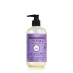 MRS. MEYER'S CLEAN DAY Hand Soap, Made with Essential Oils, Biodegradable Formula, Lilac, 12.5 fl. oz