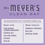 MRS. MEYER'S CLEAN DAY Hand Soap, Made with Essential Oils, Biodegradable Formula, Lilac, 12.5 fl. oz