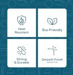 GUSTO [300 Combo Pack] Compostable Bamboo Cutlery Set, 150 Forks - 100 Spoons - 50 Knives Disposable Utensils for Parties, Camping, and Everyday Use