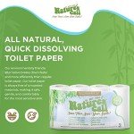 RVs, Boats & Home 100% Bamboo Toilet Paper by Nature's Call - 2-Ply, Soft, Strong, Tank Safe & Quick Dissolve Camper Toilet Tissue - Marine, Camping & Travel Toilet Paper - FSC Certified (8 Rolls)