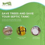 RVs, Boats & Home 100% Bamboo Toilet Paper by Nature's Call - 2-Ply, Soft, Strong, Tank Safe & Quick Dissolve Camper Toilet Tissue - Marine, Camping & Travel Toilet Paper - FSC Certified (8 Rolls)