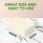 Natural Non-Toxic Dish Washing Block Soap - Dyes And Fragrance Free - Vegan Cruelty-Free Eco-Friendly And Zero Waste Dishwashing Handmade Solid Bar Soaps Detergent & Biodegradable (Unscented Bundle)