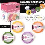 Lovfult Onion Storage and Avocado Saver - 4-Piece Set Silicone Fruit Storage Box, Multifunctional and Perfect for Lemons, Cheese, Tomatoes, Potatoes, Garlic