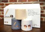 Bamboo Toilet Paper Unbleached | 24 Rolls | 400 Sheets Per Roll | Pfas - Bpa Free |