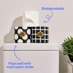 Who Gives A Crap 100% Bamboo Toilet Paper, 16 Rolls, 3 Ply, 330 Sheets, Long, Strong & Soft Toilet Tissue, Sustainable, Biodegradable, Renewable, Tree Free Bathroom Tissue Made with Bamboo Fibers