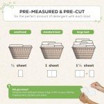 Earth Rescue Laundry Detergent Sheets - Up To 60 Loads (30 Sheets) - Unscented, Hypoallergenic, Concentrated Liquidless Dry Laundry Detergent, Ideal For Sensitive Skin, Eco Friendly - Fragrance Free