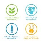 Method Daily Wood Cleaner, Almond, Plant-Based Formula That Cleans Shelves, Tables and Other Wooden Surfaces While Removing Dust & Grime, 28 oz Spray Bottles, (Pack of 1)