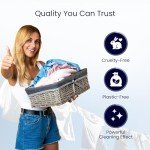 ECOFRIENDS Plant-Based Laundry Sheets – Biodegradable, Eco-Friendly, Sustainable, Plastic-Free, 60 Pack, Travel-Friendly, Powerful Cleaning – Fresh Linen Scent