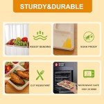 WELLIFE 100% Compostable 5 Compartment Paper Plates, 125 Pack Heavy Duty Disposable School Lunch Trays, 10.25 * 8.25 Inch Eco-Friendly Bagasse Plates for Boys, Girls and Youth (BPA Free,Microwaveable)