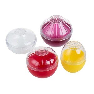 Vegetable and Fruit Storage Containers for Fridge, BPA Free Fresh reusable Food Savers, Onion Storage Container 、Garlic Saver、Tomato Saver and Lemon Keeper,Refrigerator Vegetable Crisper (Circular)